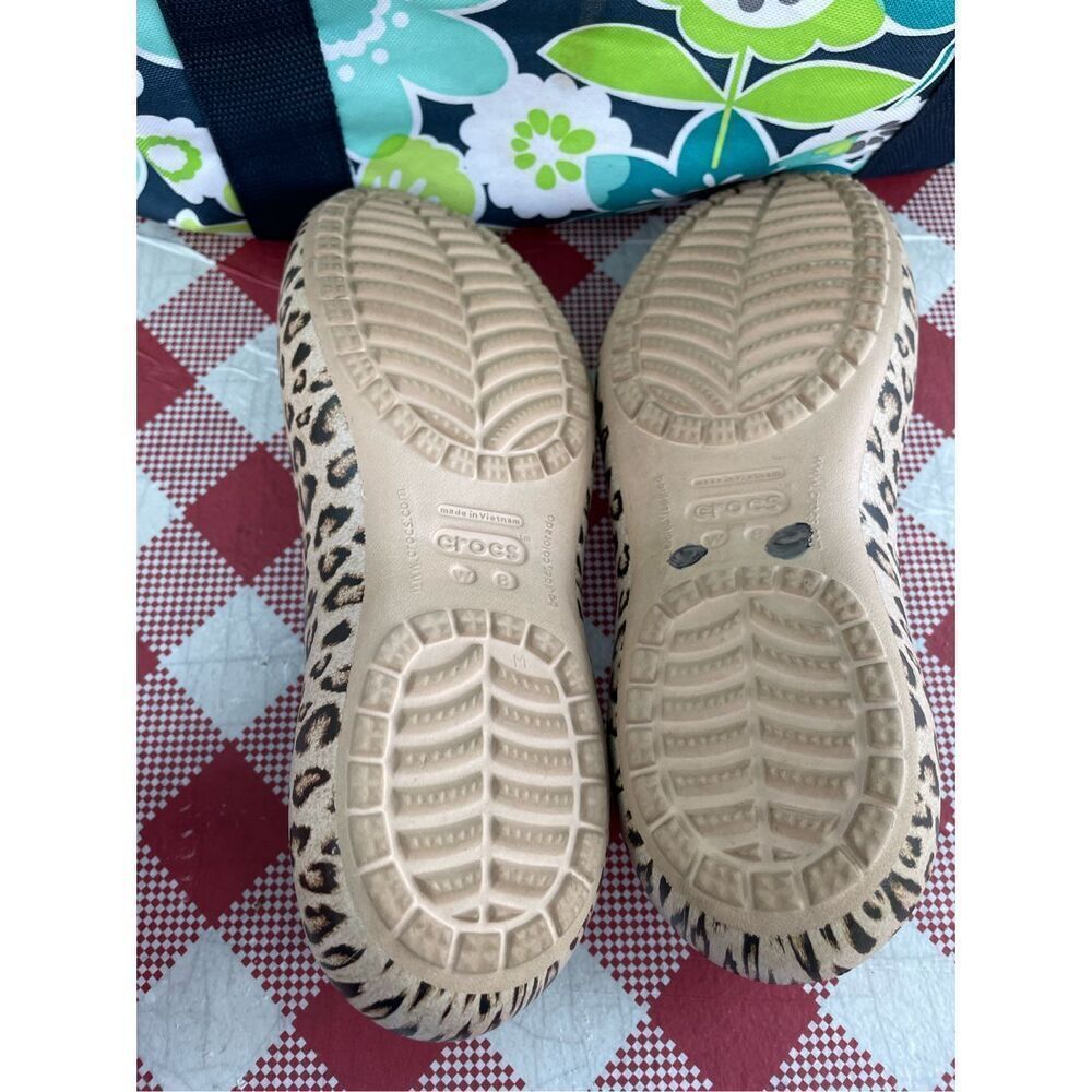 Crocs Laura Graphic Flat Ballet Cheetah Print - image 8